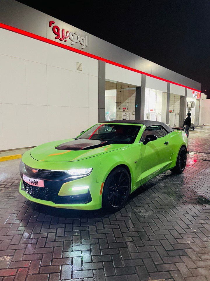Аренда camaro shevrolet в Дубае