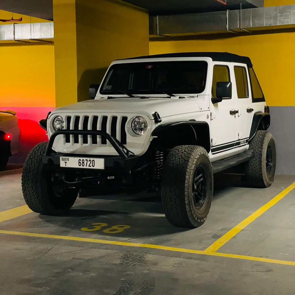 Аренда JEEP WRANGLER в Дубае