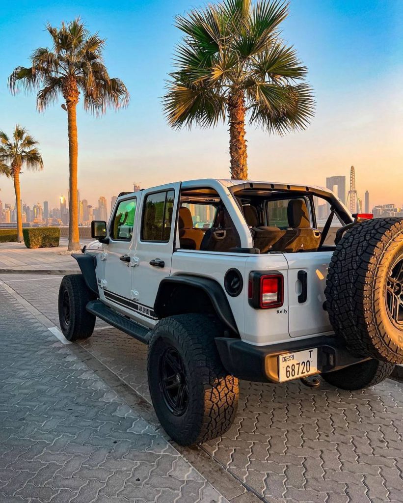 Аренда JEEP WRANGLER в Дубае