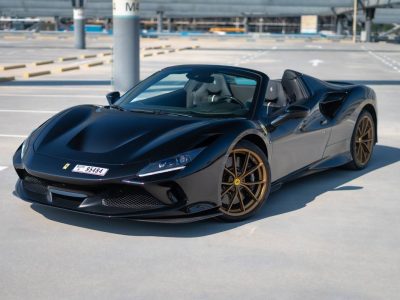 Аренда Ferrari F8 Tributo Spyder black в Дубае