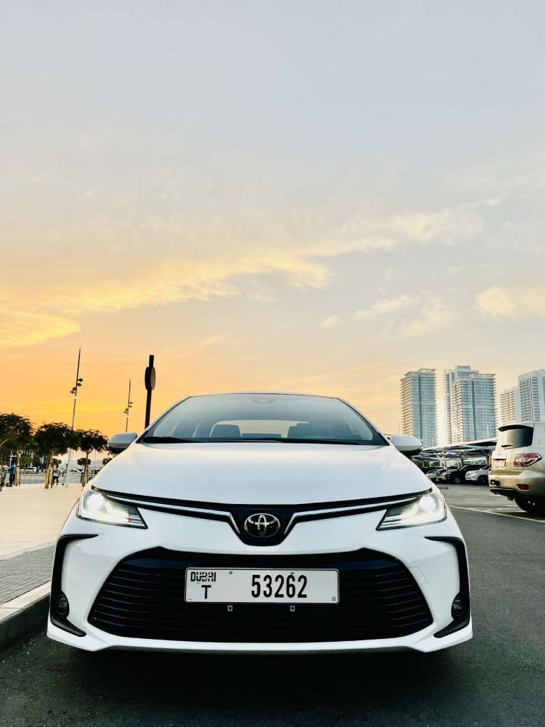 Аренда Toyota Corolla в Дубае