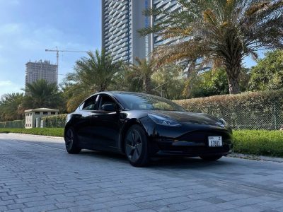 Арендовать tesla model 3 в Дубае