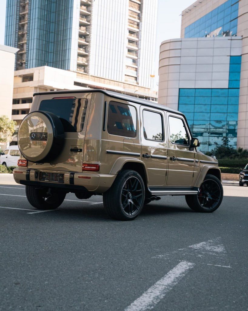 Аренда Mercedes g63 в Дубае