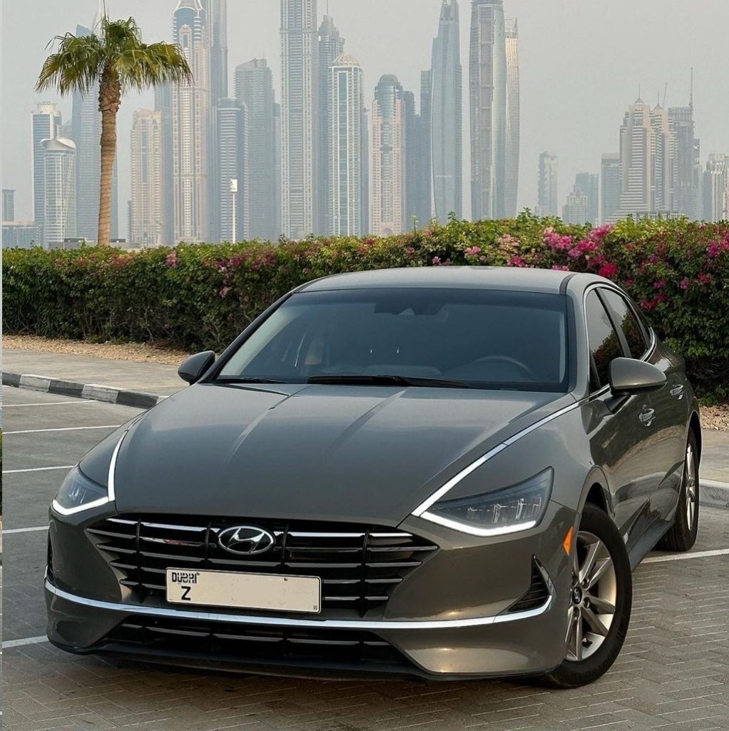 Аренда Hyundai Sonata в Дубае green