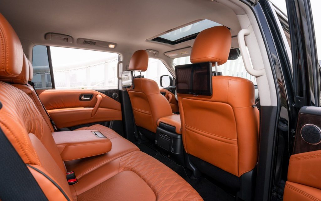 Аренда Nissan Patrol в Дубае black