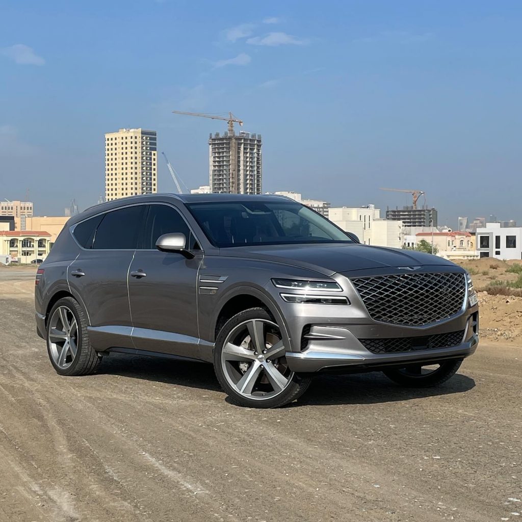 Аренда GENESIS GV80 gray в Дубае