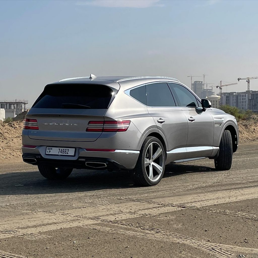 Аренда GENESIS GV80 gray в Дубае