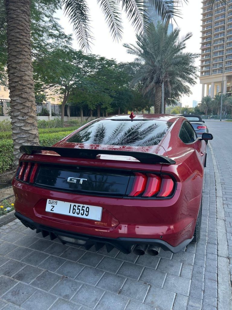 Аренда Ford Mustang GT V8 в Дубае