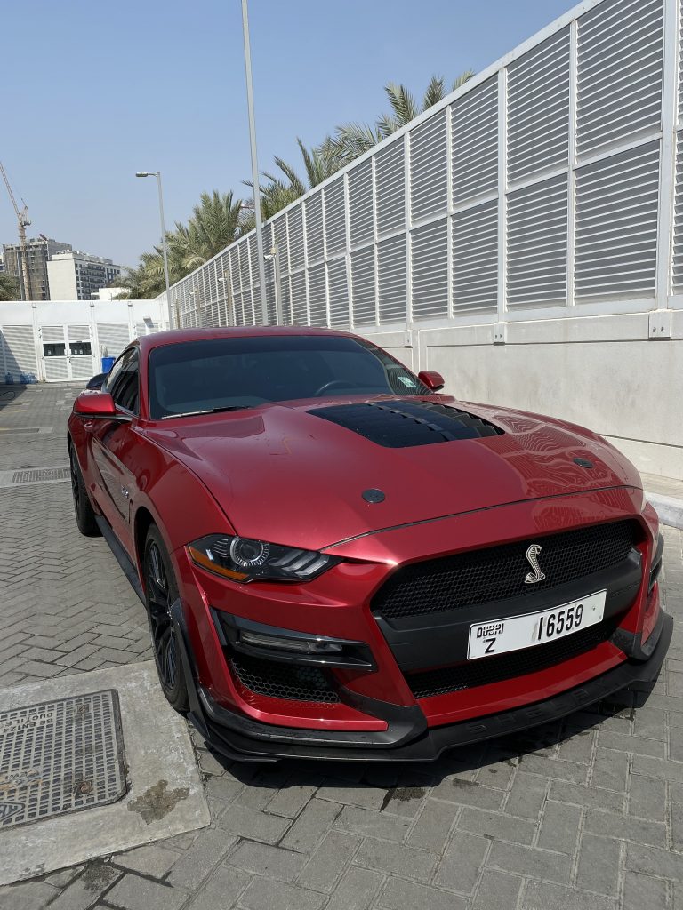 Аренда Ford Mustang GT V8 в Дубае