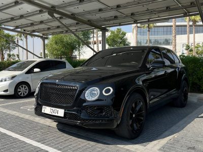 Аренда bentley bentayga W12 в Дубае Black