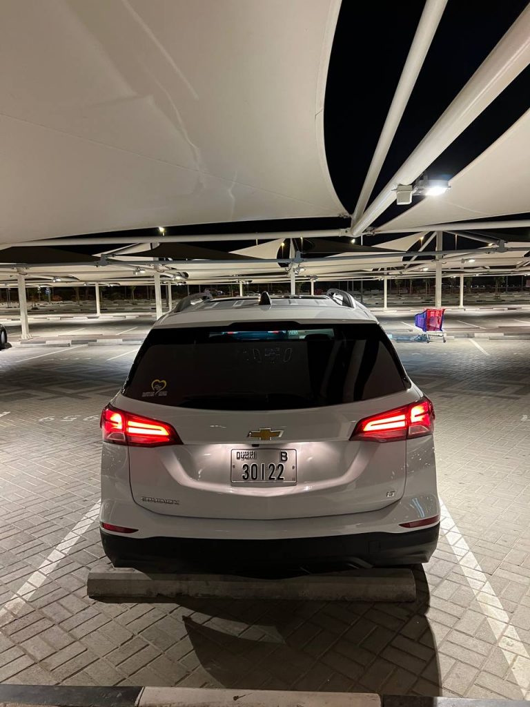 Арендовать chevrolet equinox в Дубае