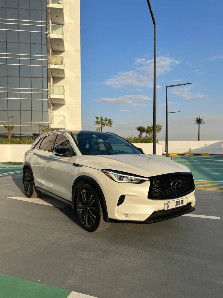 Арендовать infiniti qx50 в Дубае