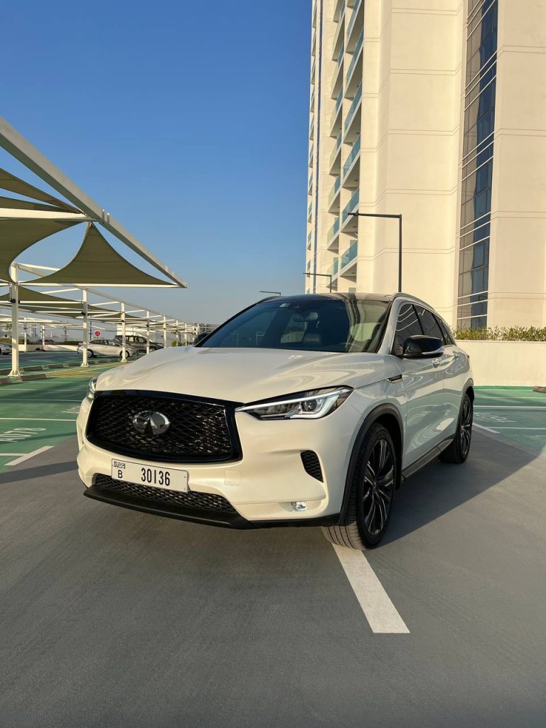 Арендовать infiniti qx50 в Дубае